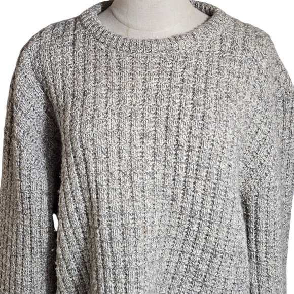 American Eagle Outfitters Vintage Gray Wool Blend Sweater - Picture 2 of 7